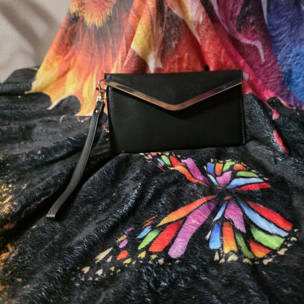 Black Wrist Wallet